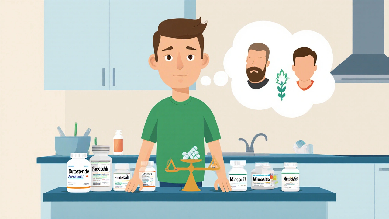 Dutasteride vs Alternatives: Benefits, Risks, and How to Choose