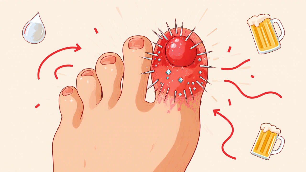 Gout Attacks: Understanding Uric Acid, Triggers, and Effective Medication Strategies