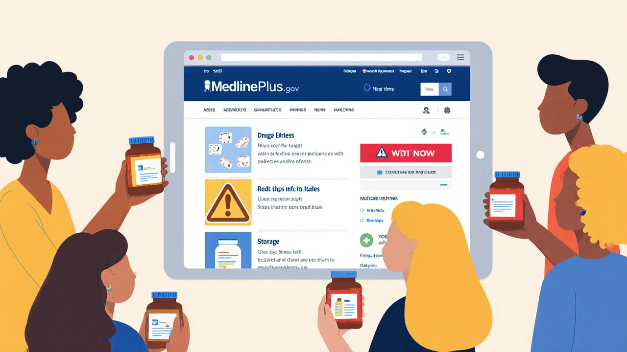 MedlinePlus Drug Information: Consumer-Friendly Safety Summaries