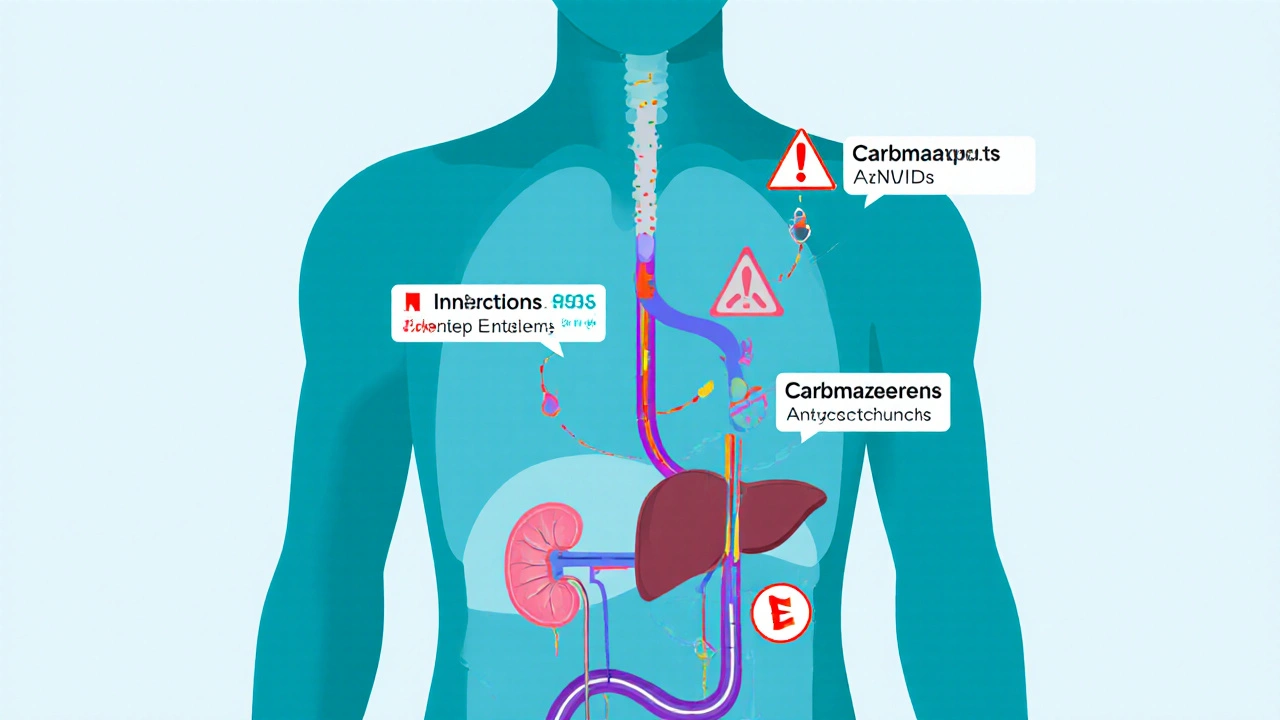 Mood Stabilizers: Lithium, Valproate, and Carbamazepine Interactions Explained