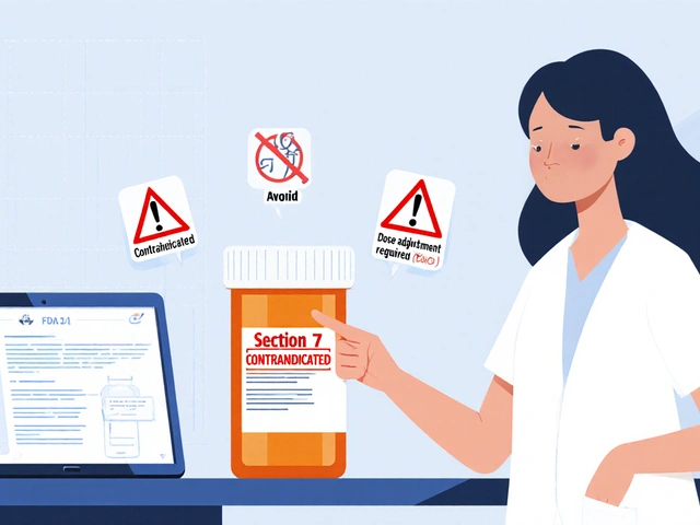 How to Read Drug Interaction Tables in FDA Labels Like a Pro