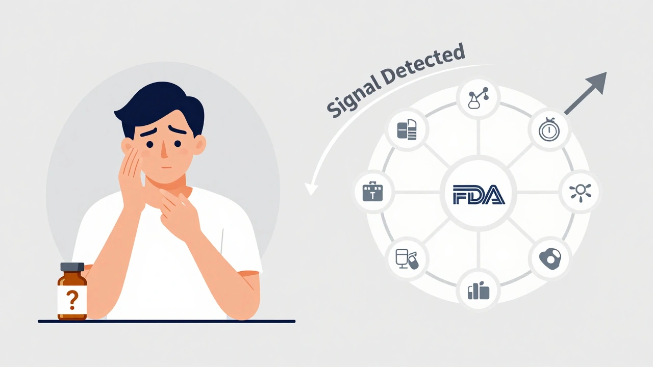 Patient transitioning from confusion to safety through MedWatch reporting system.