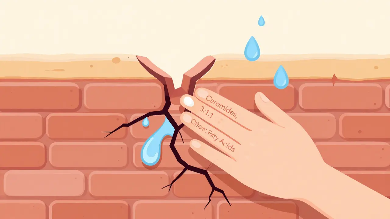 Barrier Repair in Eczema: How Ceramides and Proper Bathing Restore Damaged Skin