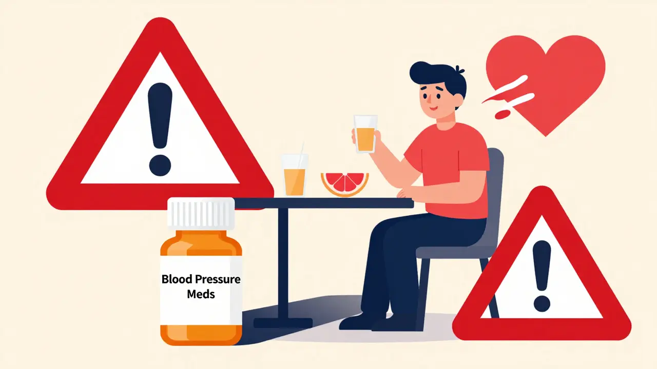 Grapefruit and Calcium Channel Blockers: The Dangerous Interaction You Need to Know