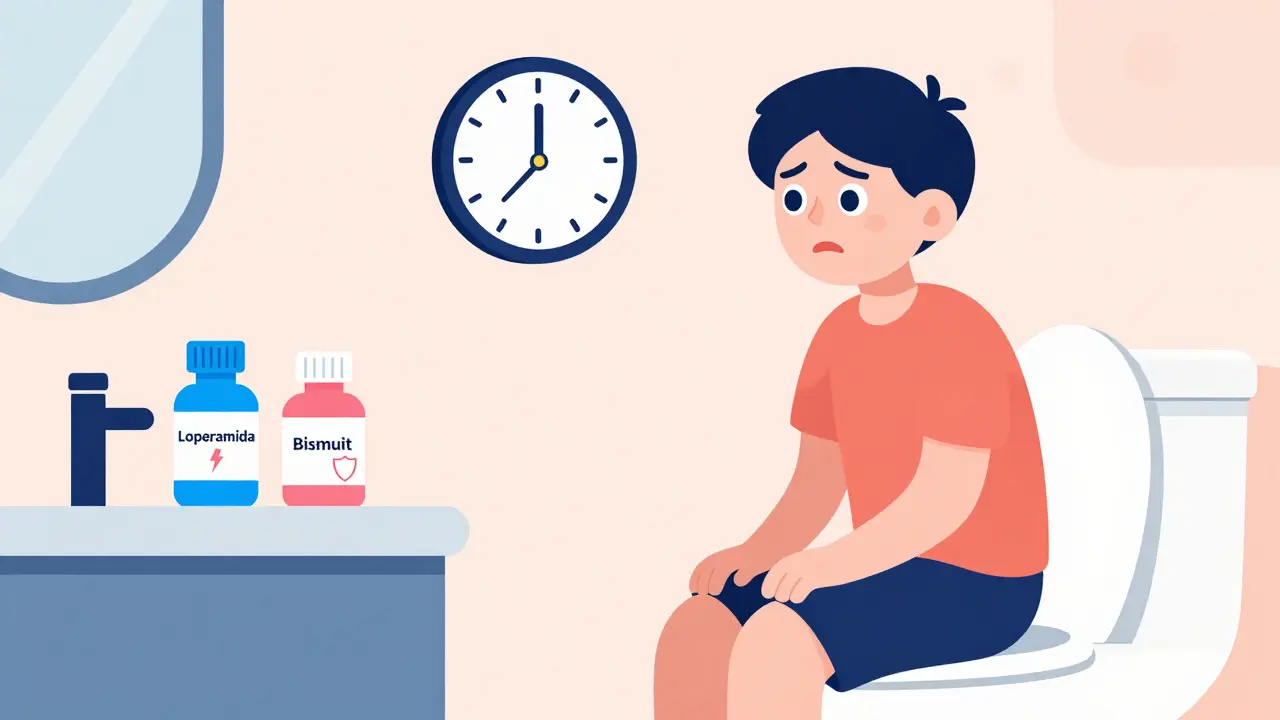OTC Diarrhea Treatments: When to Use Loperamide or Bismuth and When to See a Doctor