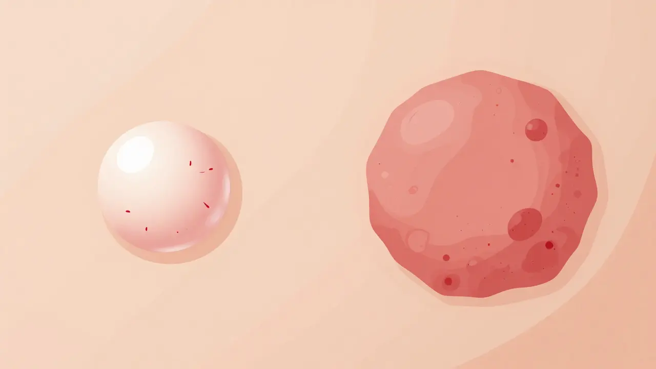 Basal vs. Squamous Cell Carcinoma: Key Differences, Symptoms, and Treatment